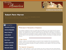 Tablet Screenshot of chroniclesofamerica.com